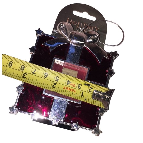 Holiday Time Ornament Picture Frame- New w/ Tags - Picture 5 of 5